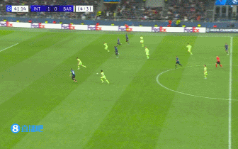 半场-国米暂2-0巴萨 劳塔罗破门+造点恰尔汗奥卢点射