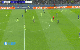 半场-国米暂2-0巴萨 劳塔罗破门+造点恰尔汗奥卢点射